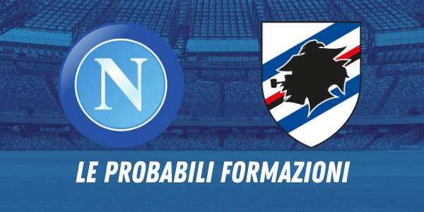FORMAZIONE NAPOLI SAMPDORIA