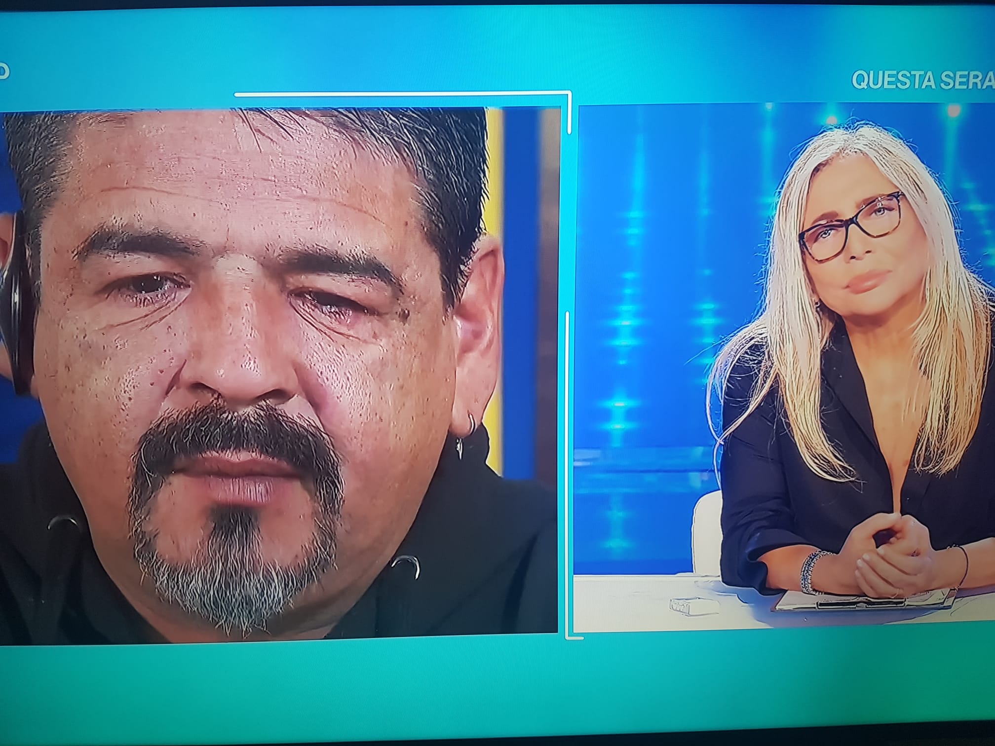 Hugo Maradona in lacrime a Domenica In: “Diego un bonaccione, ha fatto male solo a sé stesso”