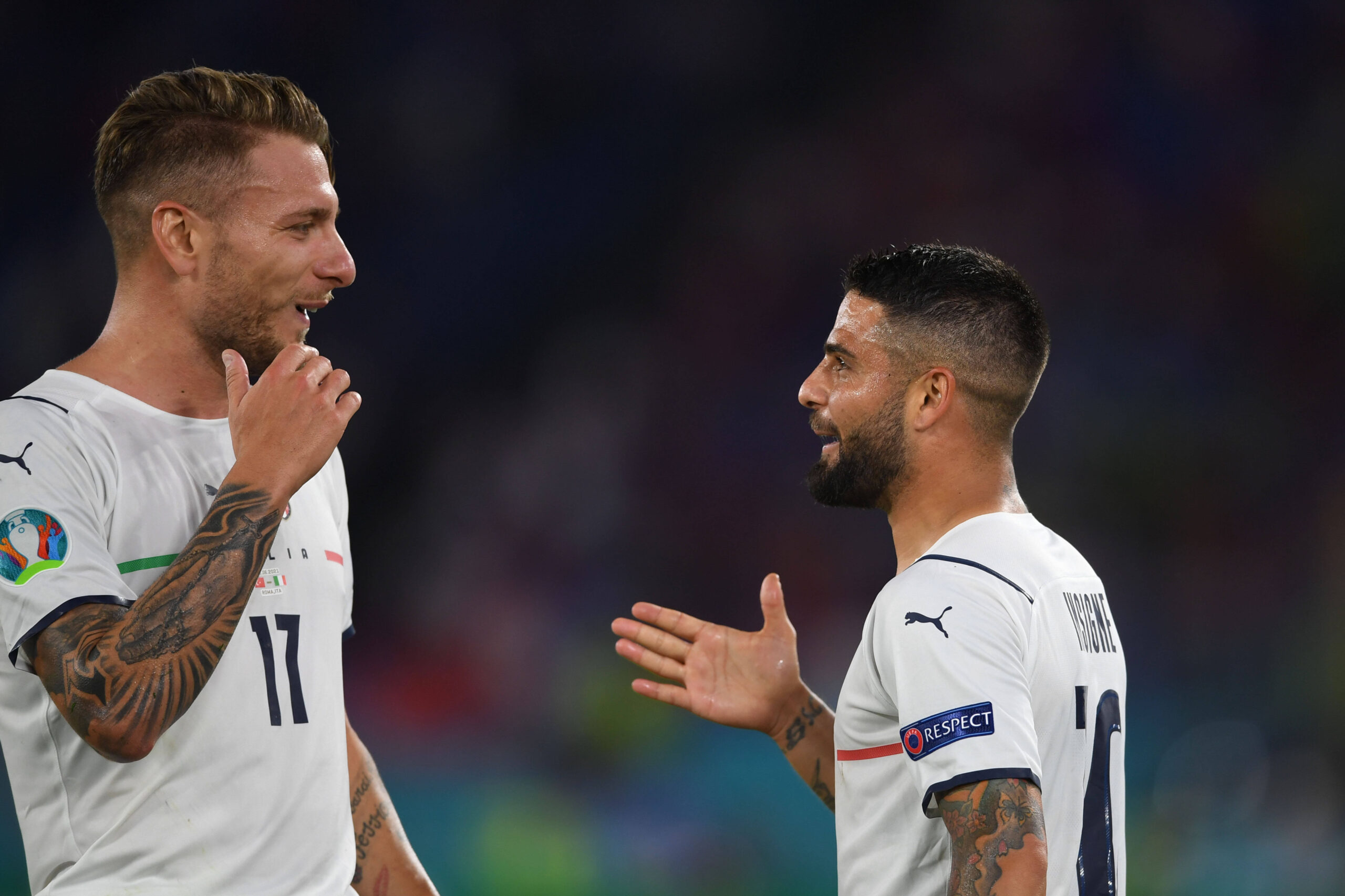 Insigne Immobile Italia