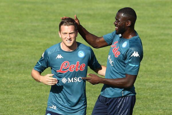 napoli zielinski infortunio