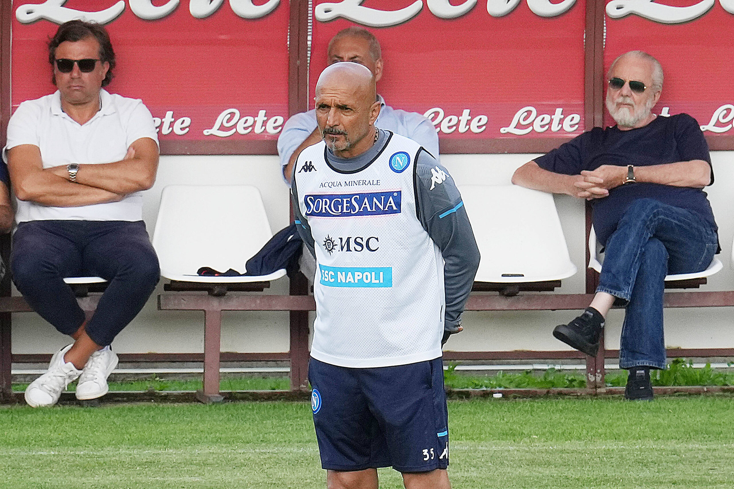 De Laurentiis Giuntoli spalletti Napoli