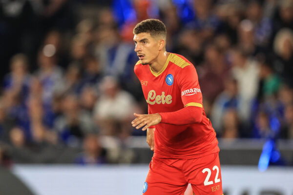 Di Lorenzo Napoli infortunio recupero