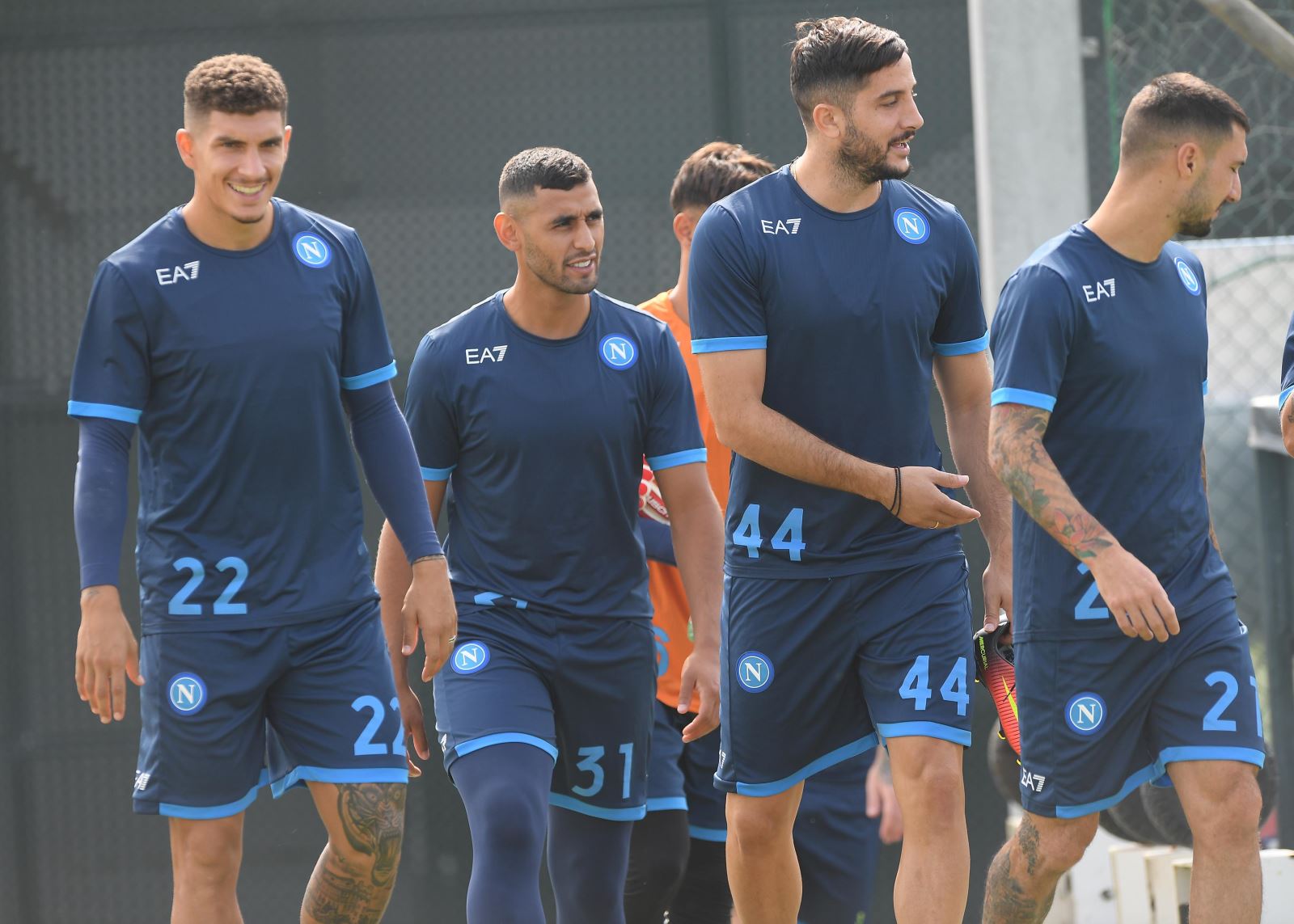 Allenamento Napoli