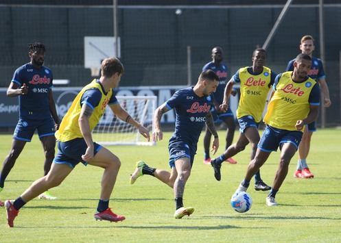 report allenamento Napoli