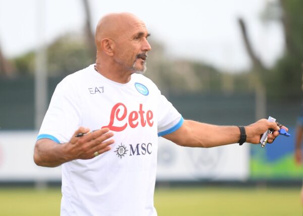 Spalletti Allenamento Napoli