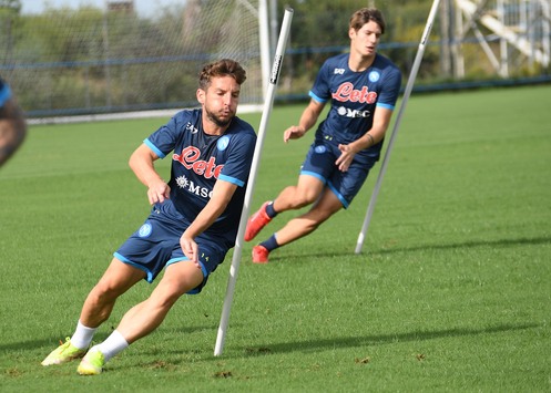 allenamento napoli infortuni