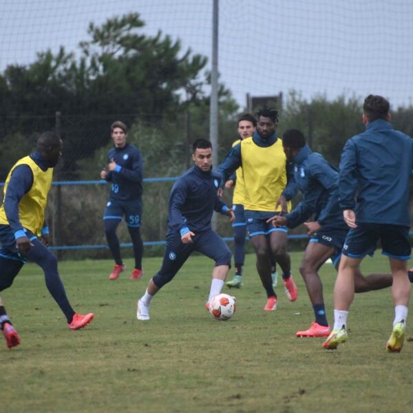 Allenamento Napoli