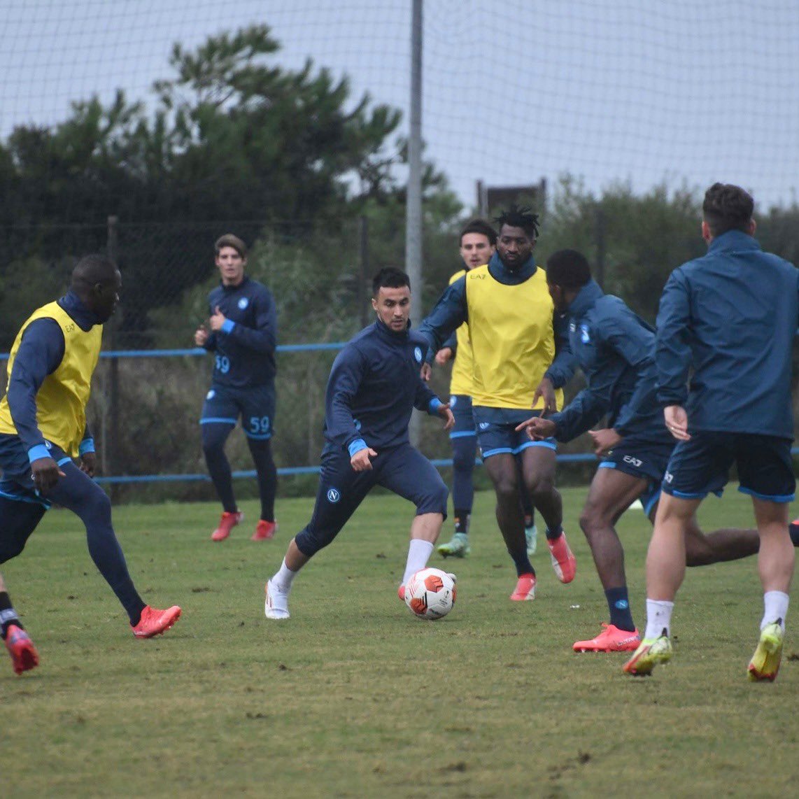 Allenamento Napoli