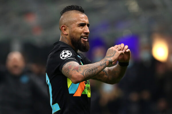 Inter Vidal infortunio