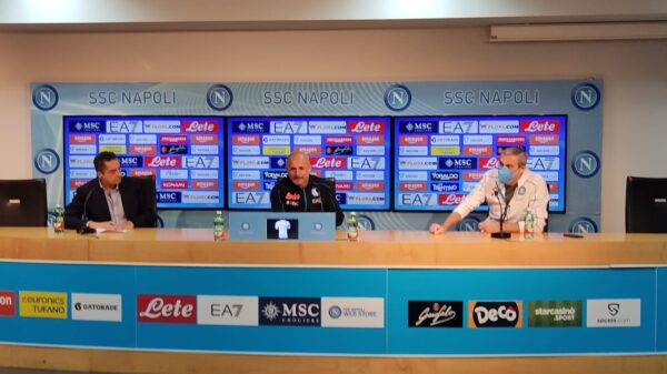 Luciano Spalletti conferenza stampa Napoli Lazio