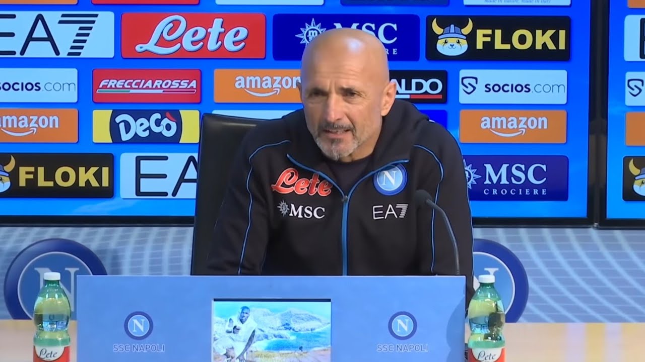 Spalletti conferenza stampa