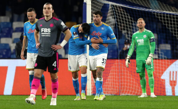 Napoli-Leicester-Elmas