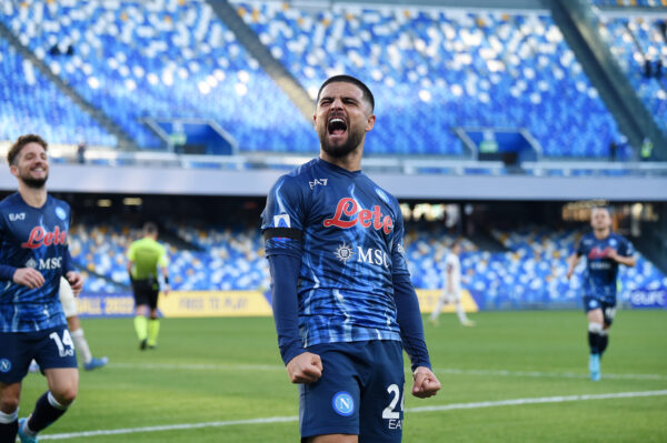 Insigne Napoli Salernitana rigore