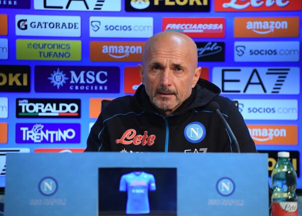 Spalletti conferenza Bologna Napoli