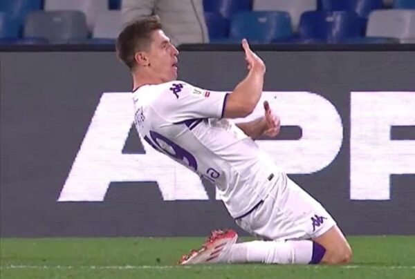 Fiorentina infortunio Piatek