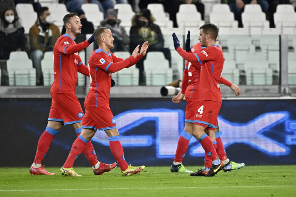 Juventus Napoli indisponibili