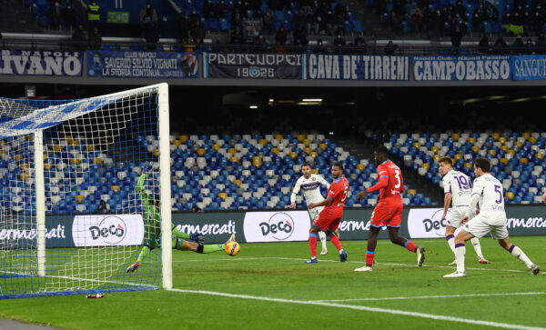 Venuti gol Napoli Fiorentina Coppa Italia