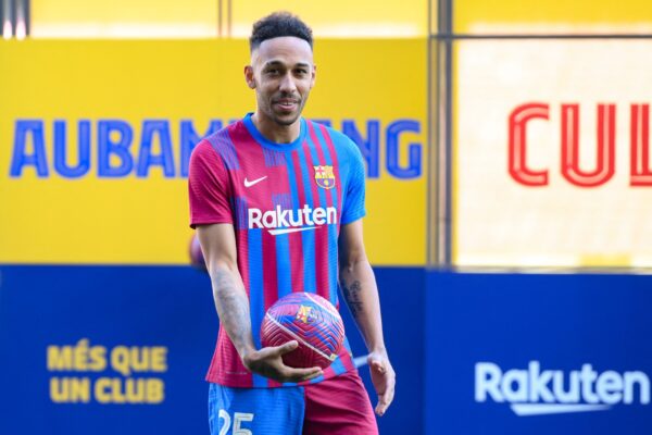 Xavi conferenza Aubameyang esordio