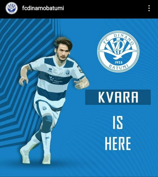 Kvaratskhelia Dinamo Batumi