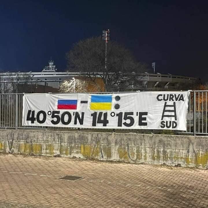 Striscione Verona Napoli