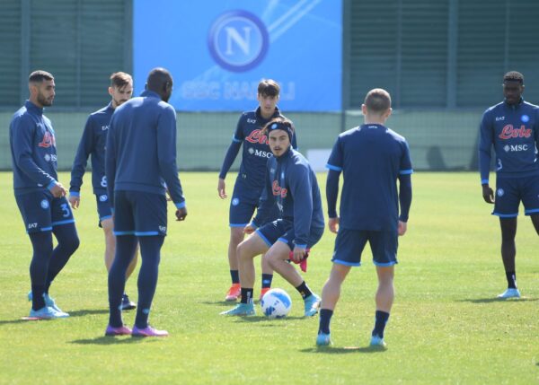 Allenamento Napoli
