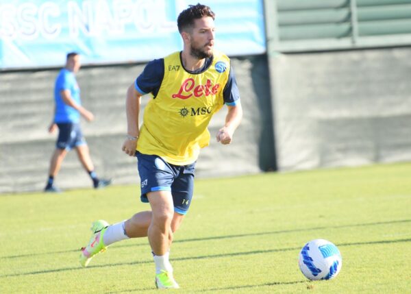 Allenamento Napoli Mertens