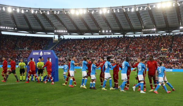 Dove vedere Napoli Roma