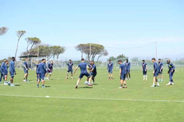 Allenamento Napoli