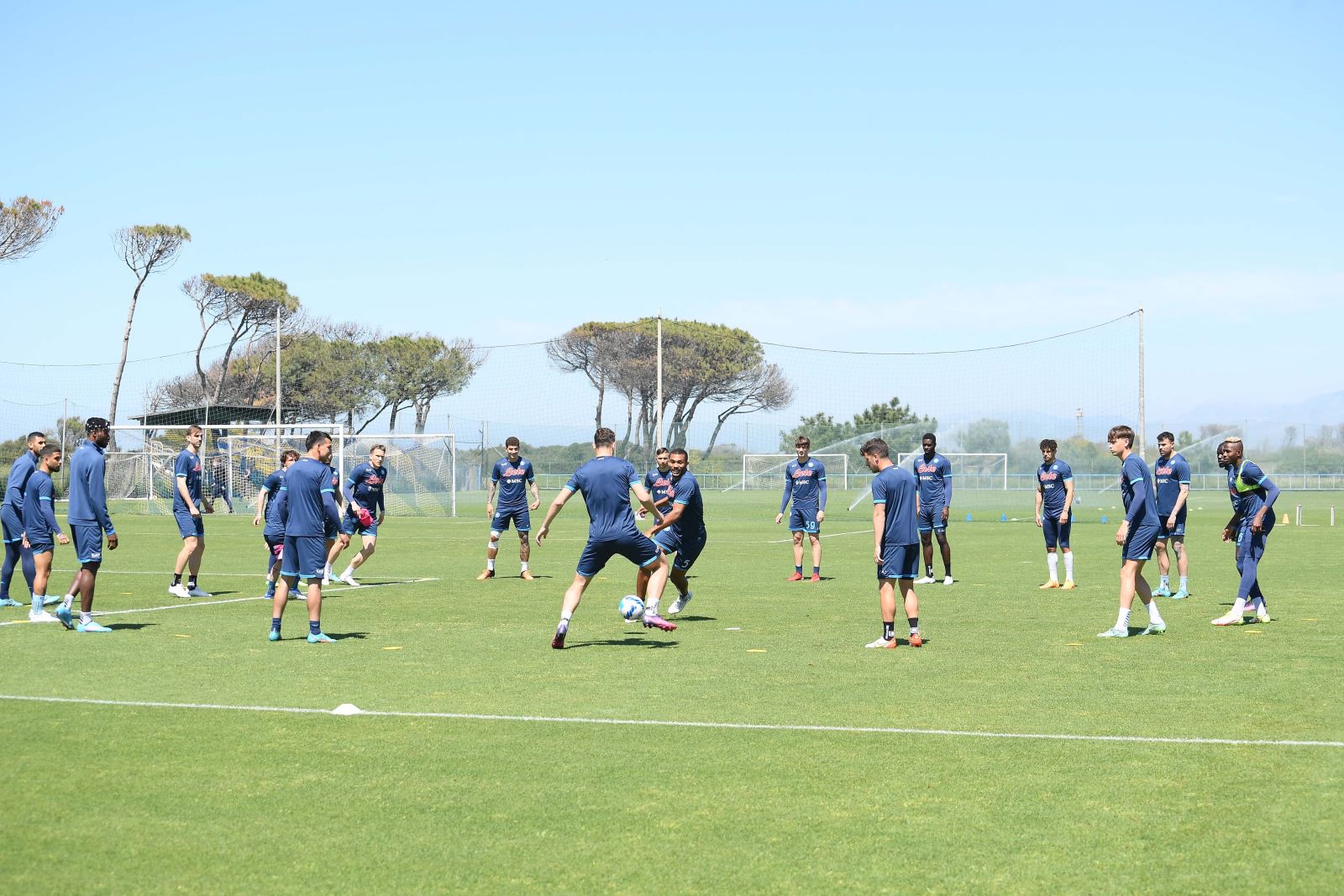 Allenamento Napoli