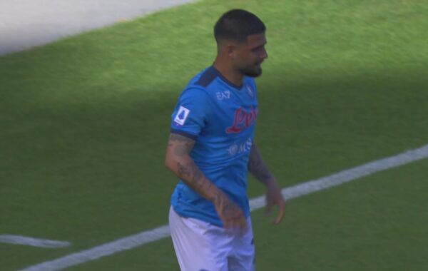 Insigne lacrime Napoli