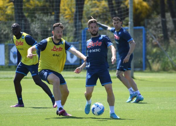 Report allenamento Napoli