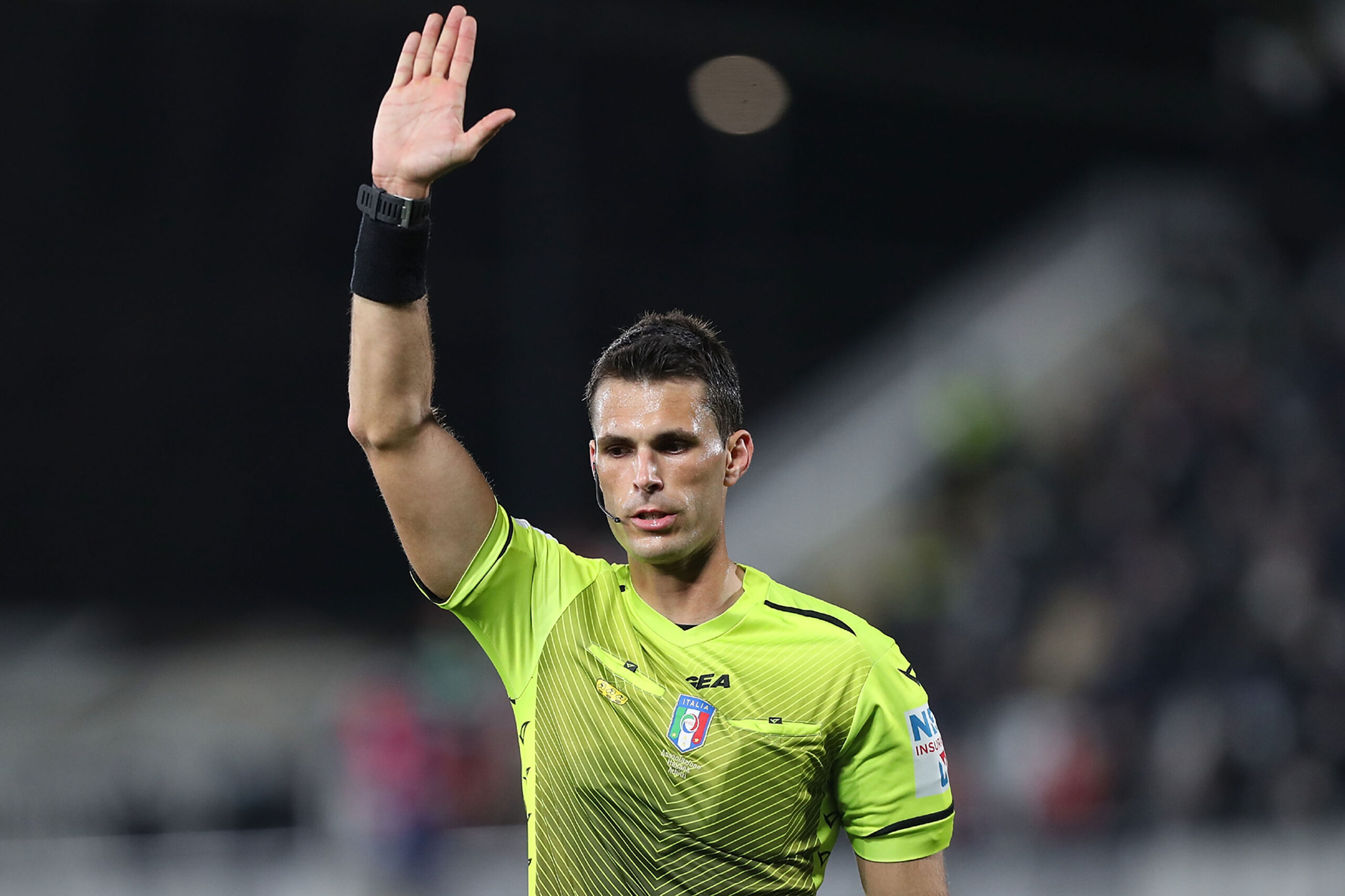 Spezia Napoli Marchetti arbitro