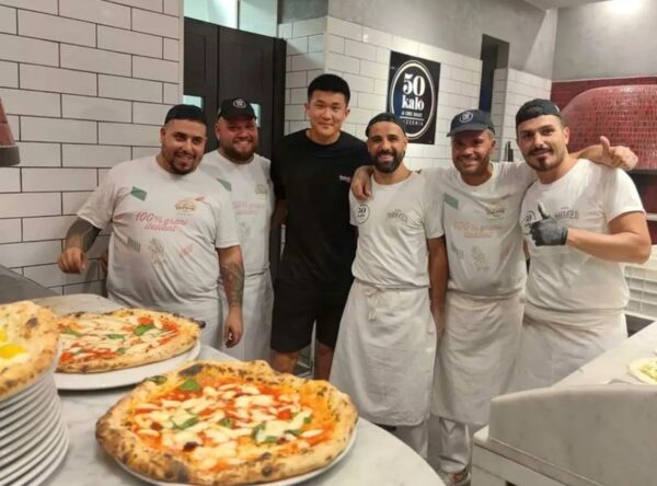 Kim Min-jae Napoli pizzeria