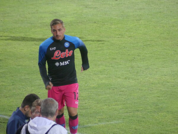 Davide Marfella in campo a Castel di Sangro