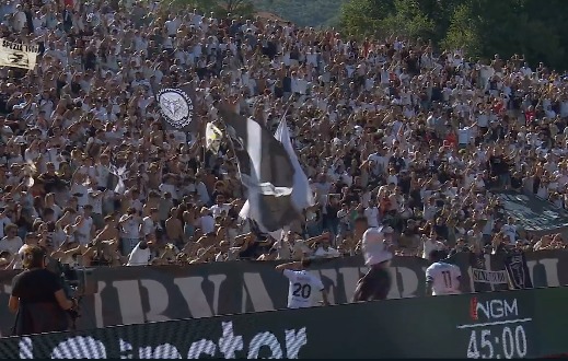 Spezia Cori Contro Napoli