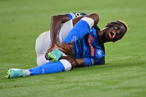 Osimhen Napoli Infortunio