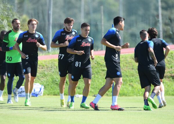 Allenamento Napoli