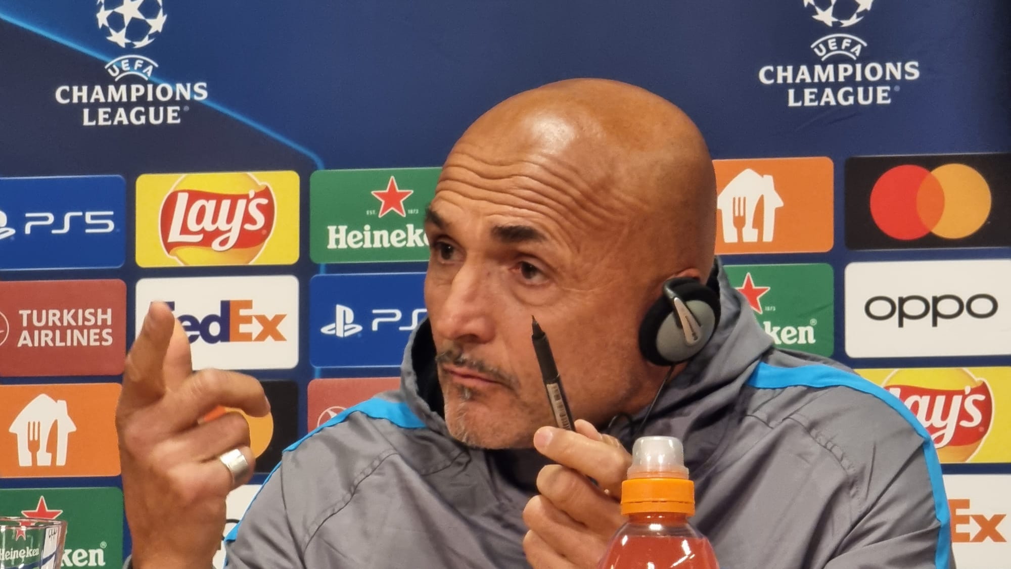 Spalletti Conferenza Napoli Ajax