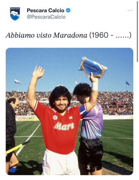 Pescara Maradona Napoli