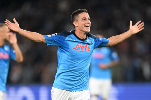 Raspadori Napoli Champions