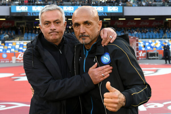 Roma Napoli Mourinho Spalletti