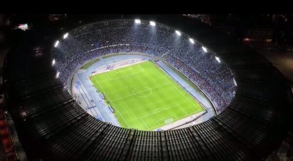 Stadio Maradona visto dall'alto