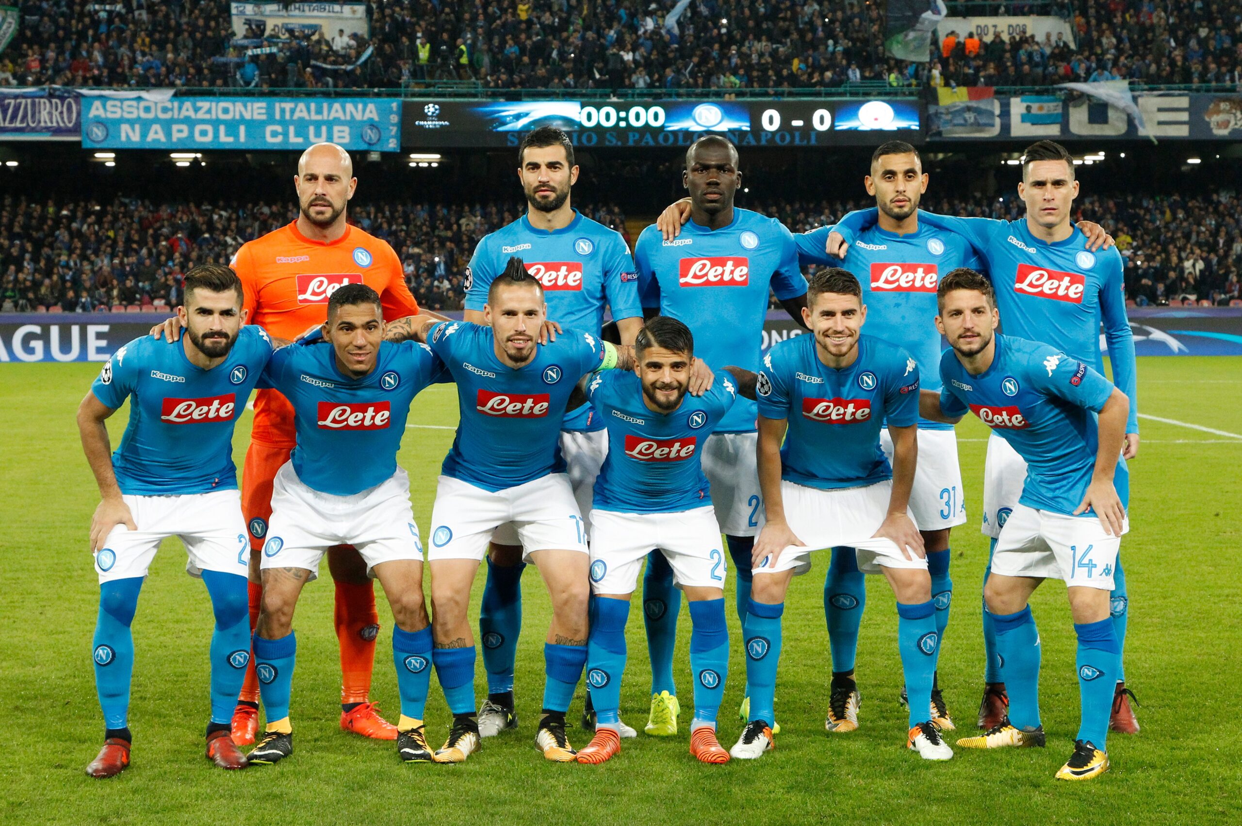 Amichevole Napoli Villarreal