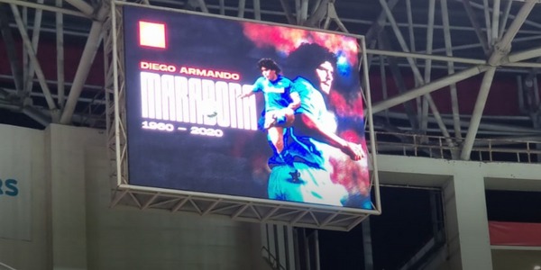 Omaggio a Maradona in Turchia: è successo prima del fischio d’inizio allo stadio