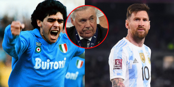 Maradona Messi Ancelotti