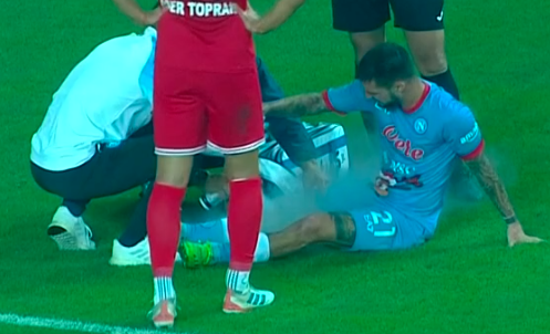 Matteo Politano infortunio