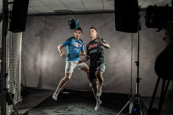 Backstage calendario Napoli