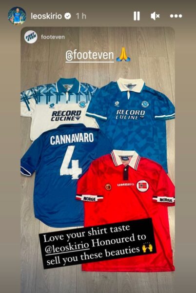 ostigard maglie cannavaro