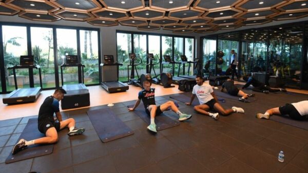 Report allenamento Napoli