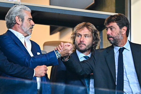 Agnelli, Arrivabene, Nedved, Juventus